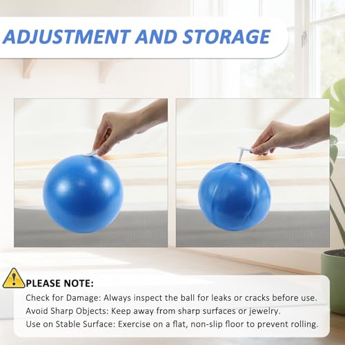 Hip and Core Resistance Loop Bands for Glute Workouts and Stretching | Resistance loop system designed for hip, core, and glute stretching, fitness, and workout routines - color: 3pcs Set and 1 mini Yoga Ball