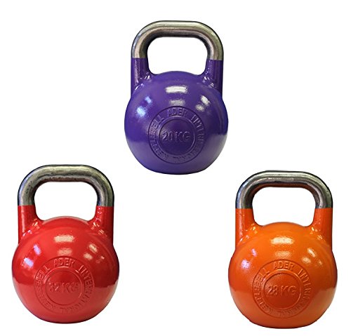 Ader Pro-Grade Int'l Kettlebell 8kg,12kg,16kg,20kg,24kg,28kg,32kg - color: 20kg+28kg+32kg