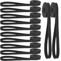 12-Pack Resistance Bands Set - Pull Up Assist, Strength Training & Physical Therapy for Home Gym | Exercise Loop Bands for Men & Women - color: Black 25-65lbs