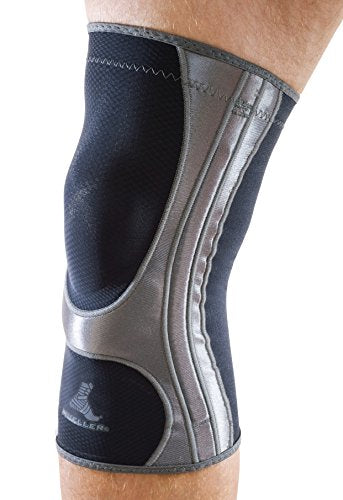 Mueller Sports Medicine Hg80 Knee Support, Knee Pain Relief Support for Men and Women, Ideal for Arthritis, Sprains, Black, - size: 2X-Large
