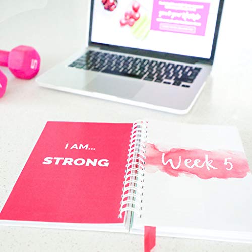 CBJ Well Journal, A 12-Week Food and Exercise Journal for Women by Coaching by Jennifer - Health Tracker and Goal Planner to Log Weight, Diet, Exercise, Body Measurement, Mindfulness, and Wellness