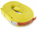 DD Sling (USA Made). Multiple Sizes in Listing! 2" x 30', 2 Ply Twisted Eye, Nylon Lifting Slings, Eye & Eye, 6,400 lbs Vertical, 5,100 Choker, 12,800 Basket Load (2inX30ft) - size: 2inX30ft