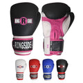Ringside Pro Style Boxing Training Kickboxing Muay Thai Sparring Gloves - color: Black/Pink, size: Large-X-Large