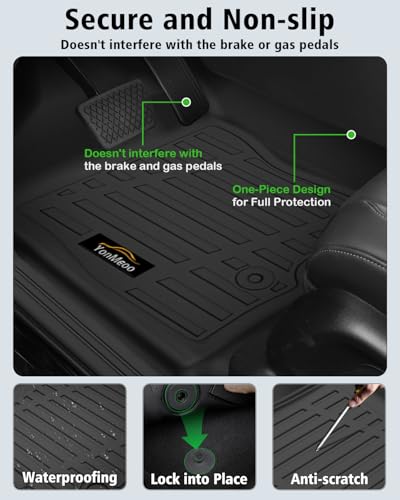 Floor Mats & Cargo Mat & Backrest Mat Custom for Subaru Crosstrek Hybrid 2026 (Not for Gas), Door Sill Guards, All Weather TPE Full Set Floor Liners Trunk Mat for Crosstrek Hybrid 2026 Accessories - size: For Subaru Crosstrek Hybrid 2026