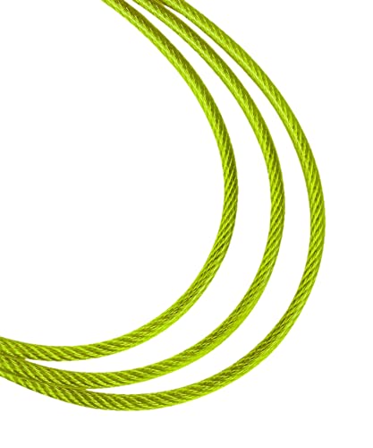 Venum Thunder Evo Jump Rope - color: Black/Neo Yellow