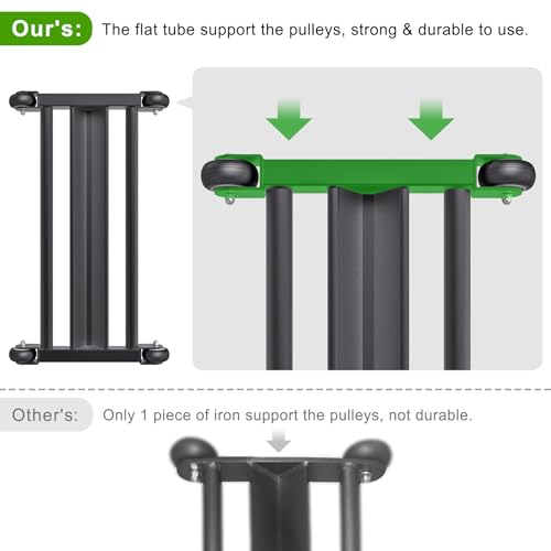 Glute Ham Glider, Multi-Functional Hamstring Roller with Smooth Wheels, V-Bar for Hamstring Curls, Ab Glider Workout & Core Strength Training - color: Large: 28.7 inches x 17 inches