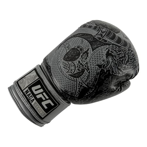 UFC Thai Naga Training Gloves - color: Black, size: 14oz