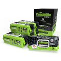 Crocodile Cloth Original Cleaning Wipes, Heavy-Duty Multi-Surface Hand & Tool Wipes, Water-Based, Safe on Skin, 600 Count (6 Packs of 100), 15 x 10 Inch - size: 100Count (Pack of 6)