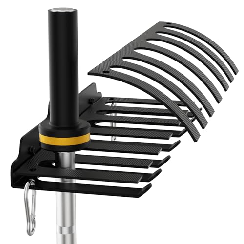 JNIHEEP Olympic Barbell Hanger,Garage Gym Bar Wall Rack,Vertical Barbell Mount Rack,Black Powder Coated,Space Saving Commercial or Home Gym Accessory,Holds Under 33mm Bar Size - color: ‎Black 7 Hooks