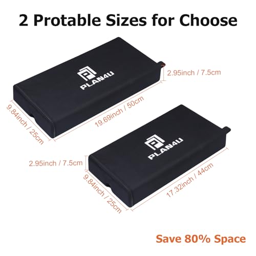 Plan4U Hip Thrust Back Pad for Squat Rack & Olympic Barbell Bar Tilt-pad | Bench Press, Shoulder Back Support, Versatile, Space-saving, Workout Pad, Split Squat, Plank, Elevated Push-ups, Glute Bridge - size: 17x10x3 Inch
