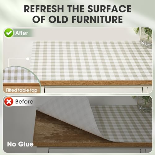 Drawer and Shelf Liner, Non-Slip Kitchen Cabinet Liners Non-Adhesive Thick Strong Grip Waterproof Washable Mats Protect Dresser Shelves Cupboard Bathroom Cabinets, Yellow Plaid, 12 in X 10 FT - color: Yellow Plaid, size: 11.8"W x 118"L