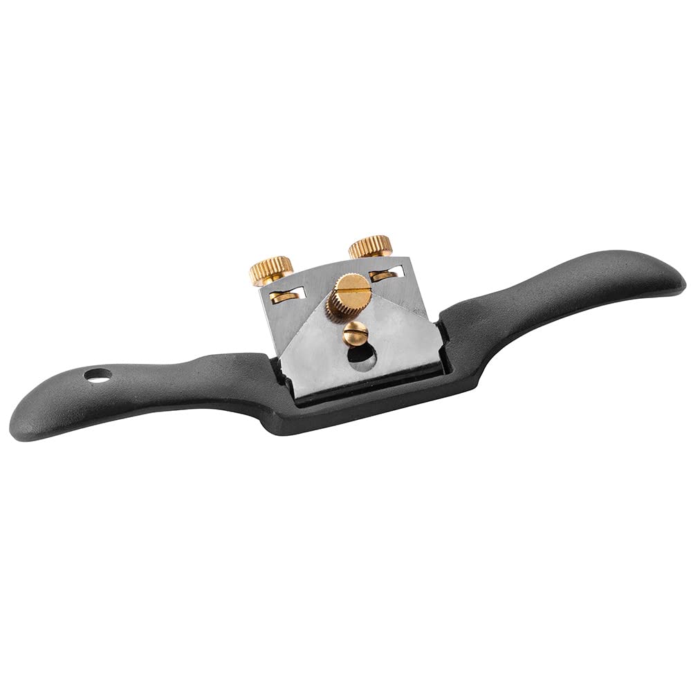 Rockler Bench Dog No. 151 Spokeshave Flat Sole - Woodworking Hand Tool for Chamfers & Roundovers - Adjustable Spoke Shave Plane - Wood Shaping Tools, Stanley 151 Style