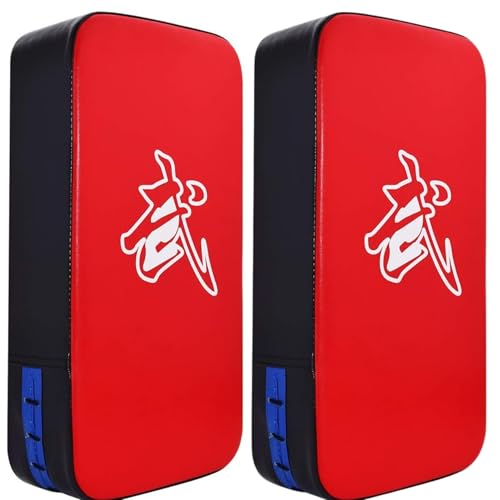 TLBTEK Taekwondo Kick Shield - Muay Thai MMA Karate Kickboxing Training Pads - Curved Leather Strike Shield