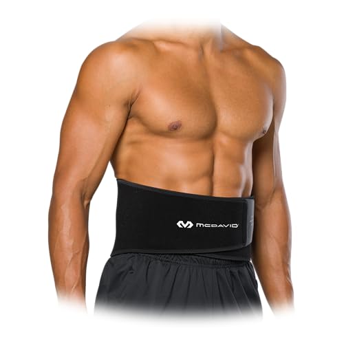 McDavid Myovolt Vibration Compression Back Wrap, Helps Reduce Pain, Stiffness, Soreness & Aid Muscle Recovery, Delivers Targeted Deep Tissue Treatment