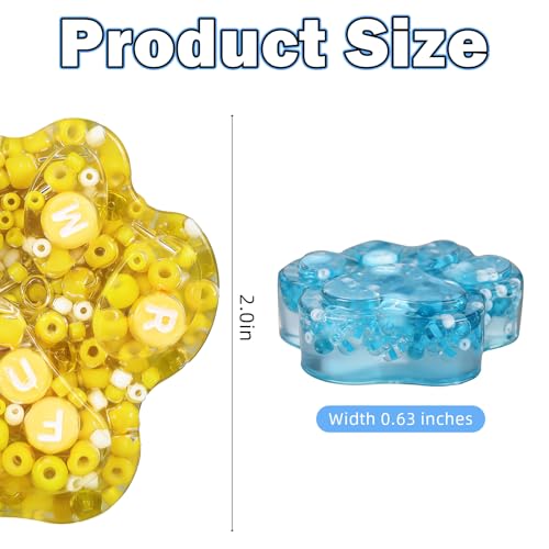 2 Pack Animal Paw Picky Pad, Silicone Sensory Fidget Toy, Tactile Pick Pad for Quiet Focus, Stress Relief & Hands-Busy Fidgeting - Pure - style: Paw Shape - Pure