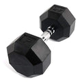 Power Systems Rubber Octagonal Dumbbell - size: 40-Pounds