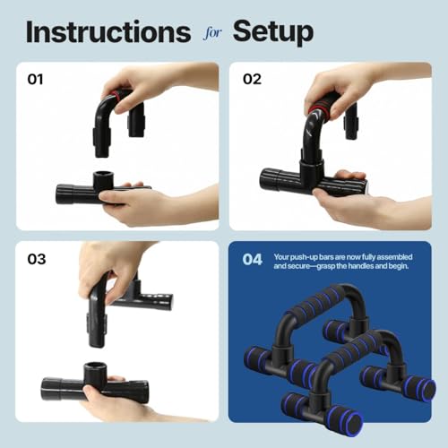 Perfect Push Up Handles for Floor 1 Pair | Home Workout Equipment for Men | Pushup Bar | Calisthenics Parallettes | Handstand Bars | Home Fitness Portable Workout Equipment | Strength Training | Gym Equipment for Home Gym Essentials - color: Green-Black
