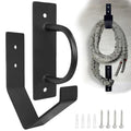 Heavy Duty Battle Rope Anchor Kit Wall Mount | Wall Anchor & Storage Hook for 30-50FT 1-2.5 Inch Battle Ropes, Multi-Functional Wall Bracket for Home Commercial Gym Garage - size: Large