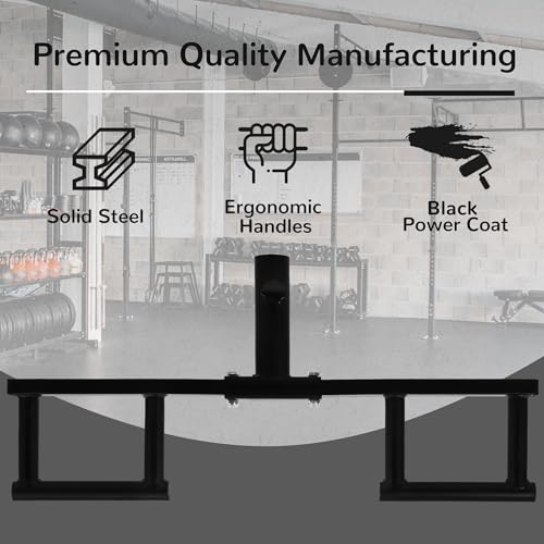 Fitvids Upgraded Adjustable Jammer Arms, Lever Arms, Monolift Attachments Rated 600 LB Per Arm, Fits Racks at All Post Sizes and Hole Sizes, Pair - style: B-shape