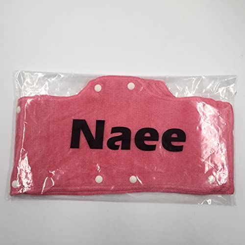 Pink Sweatband for HardHat Washable Velvet Terry cotton Hard Hat Liner NAEE snap on (6, PINK) - color: Pink