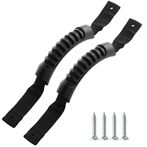 Piutouyar 2 Pcs Kayak Handles Replacement Kayak Carry Handles Canoe Boat Side Mount Carry Handle for Kayaks Suitcase Luggage - size: Kayak Handle With Webbing
