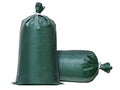 Sandbags - Extra Durable Empty Green Woven Polypropylene Sand Bags w/Ties, Max. UV Protection, 14" x 26" (100 Count) - color: Green, size: 1 Count (Pack of 100)