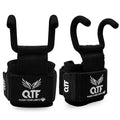 Weight Lifting Hooks Lifting Heavy Duty Deadlift Wrist Straps Men and Women Pull Ups Powerlifting and Gym Workouts grips - color: Black-Barber, size: Barber-Hooks