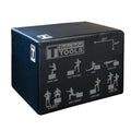 Body-Solid Tools (BSTSPBOX) 3-Way Plyometric Box Set, Jump Exercise and Step Up Boxes for Training Fitness Gym and Home Workouts - Adjustable and Durable Plyo Boxes, 20 x 24 x 30 Inch