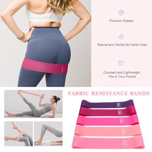 Home Pilates Essentials Kit for Women, Complete 13-in-1 Pilates Equipment Ring and Ball Set with 5 TPE Resistance Bands, Ankle Weights, 8-Shaped Pull Band, Stretch Strap and Waterproof Bag - size: 13PCS