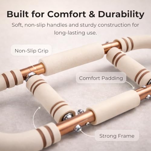 Adjustable Arm Twister 10-30lbs – Chest Expander for Ladies Home Workout – Upper Body Strength Trainer for Arms & Chest – Portable Fitness Equipment for Women