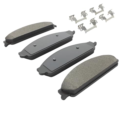 QUALITY-BUILT Front Semi-Metallic Brake Pads, Premium 1001-1070M, Compatible with 2005-2009 Ford/Mercury (Five Hundred,Freestyle,Montego,Sable,Taurus,Taurus X) - size: BP1070-M