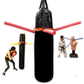 3 Arm Star Training Attachment Rotating 360° Foam Arms, Heavy Bag Reflex Trainer for Slipping, Rolling & Counter Striking Made in USA