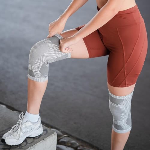 MagnetRX® Magnetic Knee Sleeve – (2-Pack) Effective Compression Knee Brace with Magnets for Knee Comfort & Recovery – Magnetic Knee Brace Support (Large) - size: Large (Pack of 2)