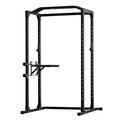 REP Fitness PR-1100 Power Rack - 700 lbs Rated Lifting Cage for Weight Training - color: Black, style: Power Rack + Dip Attachment
