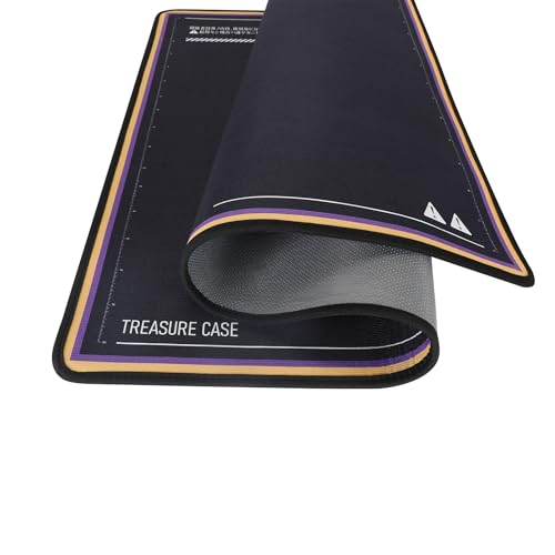 Non-Slip Floor Chair Mat for Neon Genesis Evangelion ESV & NERV Mecha Inspired Design 35"×47" - color: Purple + Orange