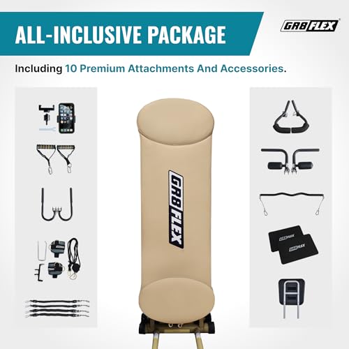 GR8FLEX Performance Gym for Total Over 100 Exercises, Multi-Functional Workout Machine, High Performance Strength Training, Cardio, and Full Body Fitness Equipment for Home Use - style: Golden Model