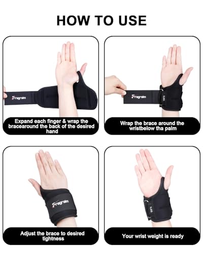 Fragraim Wrist Weights for Women Men with Thumb Loops Lock 1lb*2 1.5lbs*2 2lbs*2 2.5lbs*2 3lbs*2 Wrist and Ankle Weights Sets for Walking Running Strength Training Exercises, Physical Therapy - color: Black, size: 2 lbs x 2