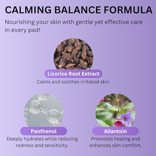 Metabiome Korean Toner Pads for Clear face Skin Care Soothing exfoliating Cotton Tea Tree Toning pad Sheet mask Blemish brightening Dry Facial Vitamin c Collagen
