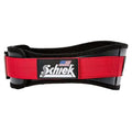 Schiek Sports Model 3004 Power Lifting Belt - Black - color: Red, size: Medium