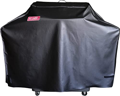 62" Heavy Duty Waterproof Gas Grill Cover fits Weber Char-Broil Coleman Gas Grill-Black - color: black, size: 62"