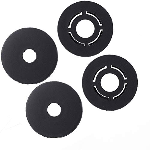 8Pcs Car Mat Carpet Clips Fixing Grips Clamps Floor Holders Sleeves Kit Anti Skid Fastener Retainer Resistant, Black