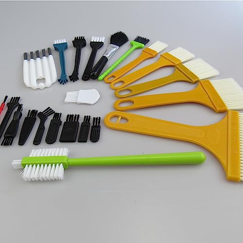 Small Cleaning Brush,Electronics Brush for Cleaning Computer Keyboards,Laptop,Sewing Machine,Cleaning Brush Kit (Set of 22)