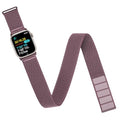 Arm/Ankle Band Compatible with Apple Watch 38mm 40mm 41mm 42mm 44mm 45mm 46mm 49mm for Women Men, Adjustable and Breathable Nylon Armband/Ankle Strap for iWatch SE3 2 1 Ultra Ultra2 Ultra3 Series 11 10 9 8 7 6 5 4 3 2 1 - color: Standard (SmokePurple), si