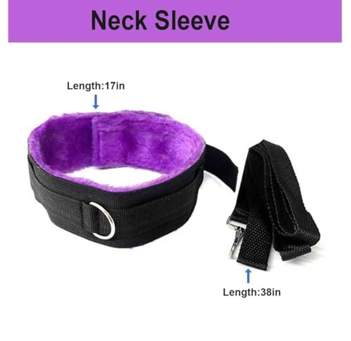 BDSM Sex Bed Bondage Restraints Kit Toys for Ankle and Wrist Bar Sex Resistance Bands Women for Queen Bed Straps Adult Play Sex Chains Handcuffs Hand Cuff Bracelets Set for Adults Bedroom Sweater