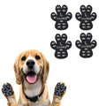‌VALFRID Dog Paw Protector Pads,15 Sets-60 Pads Anti-Slip Grips for Hardwood Floors,Best for Hot Pavement,Strong Self-Adhesive Traction Stickers for Senior Dog Essentials Black L - size: L (2" x1.72")