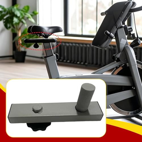 predolo Bike Seat Slider Block Fittings Replacement Professional Sturdy Slider Tube for Fitness Bike Exercise Bike, Gray