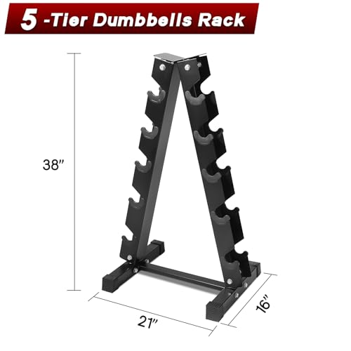 Ritfit 5-650 LBS PVC Encased Hex Dumbbell Sets with Optional Rack for Home Gym, Hand weight with Chrome Handle for Strength Training,Workouts - style: (10+15+25+35+40) 250LBS SET