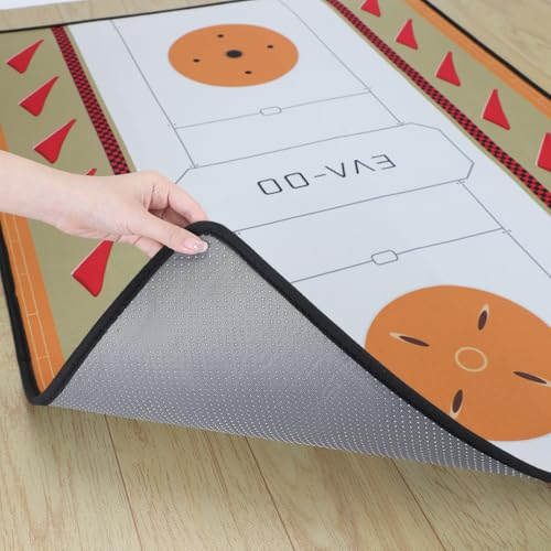 Office Chair Mat-Chair Mat for Hardwood Floor- Evangelion EVA-00 Capsule Series Inspired Design, Anti-Slip, Easy Clean & Machine Washable (35"×47") - color: Eva-00