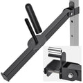 Kipika Power Rack Attachment for 5/8" & 1" Holes - Heavy Duty Home Gym Equipment for 2x2 or 3x3 Squat Rack, Adjustable and Easy to Install - color: 2 x 2 Racks with 1'' Hole