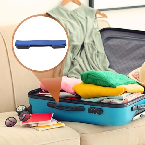 uxcell 2 Pcs Luggage Handle Replacement 8.5 Inch Suitcase Handle Carry Strap Plastic Pull Handle Grip Luggage Replacement Parts with Screws for Suitcase Box Luggage Case, Dark Blue - color: Dark Blue